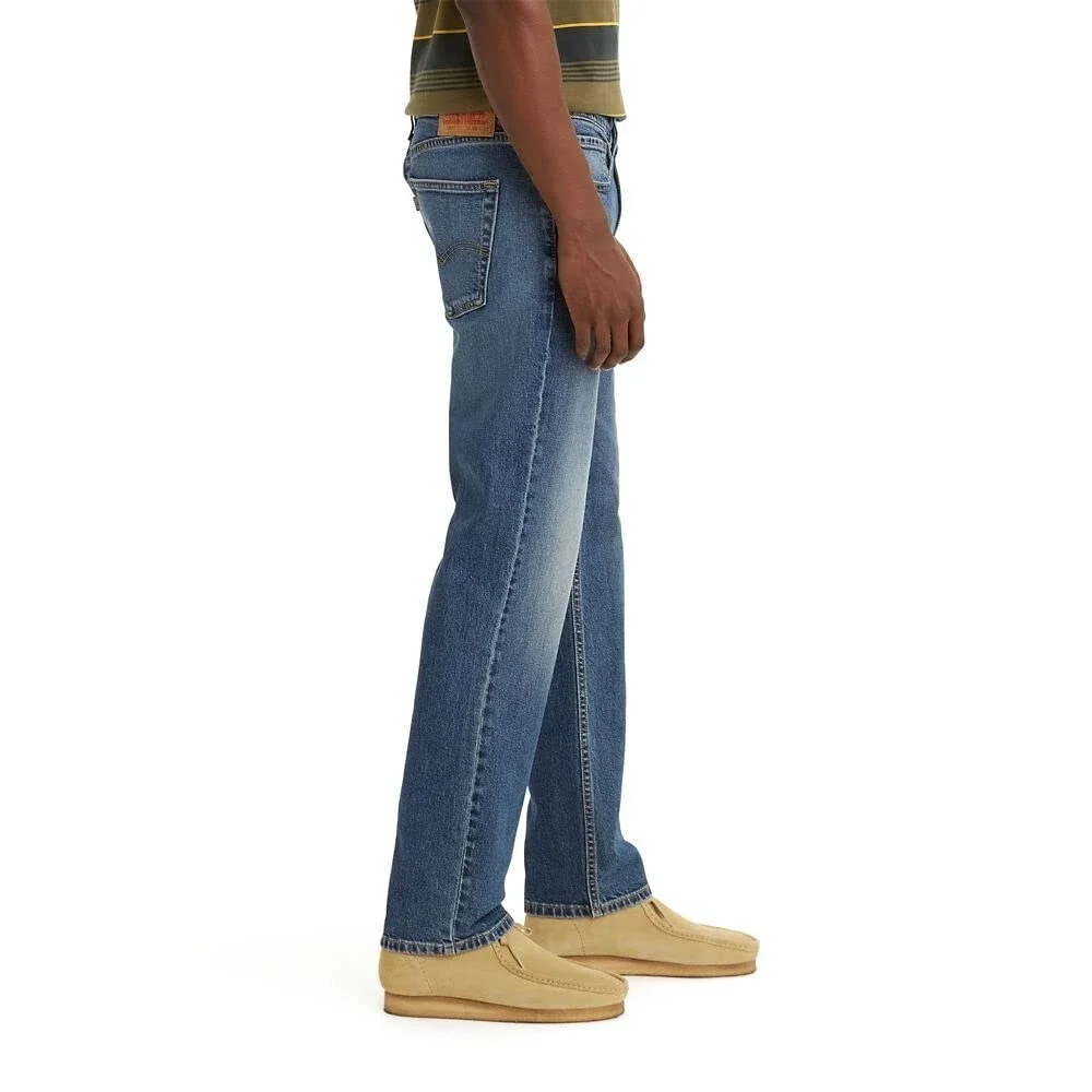 Levi's 514 Jeans Men's 31x30 Blue Denim Cotton Medium Wash Straight Leg UPS1365